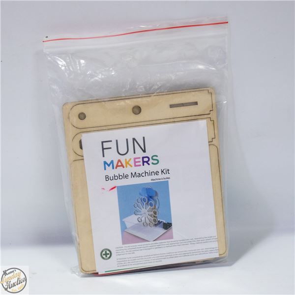 BUBBLE MACHINE KITS FUN MAKERS