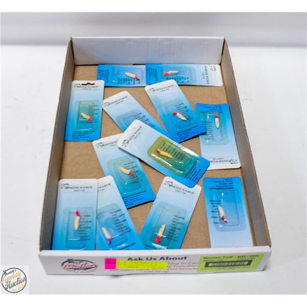 12 X DARTER GRUBS PINK