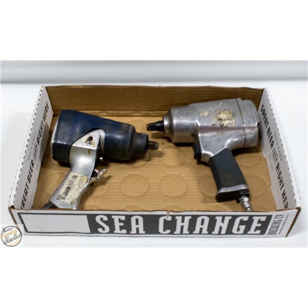 LOT OF 2 1/2" DRIVE PNEUMATIC IMPACT DRIVERS JET &