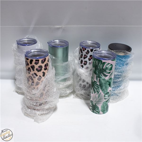 (6) BRAND NEW TUMBLERS ASSORTED COLOURS +
