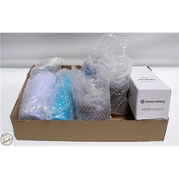 (6) BRAND NEW TUMBLERS ASSORTED COLOURS +