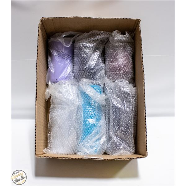 (6) BRAND NEW TUMBLERS ASSORTED COLOURS +