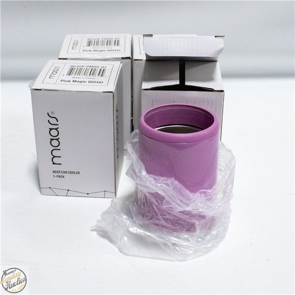 (4) NEW MAARS BRAND BEER CAN COOLERS