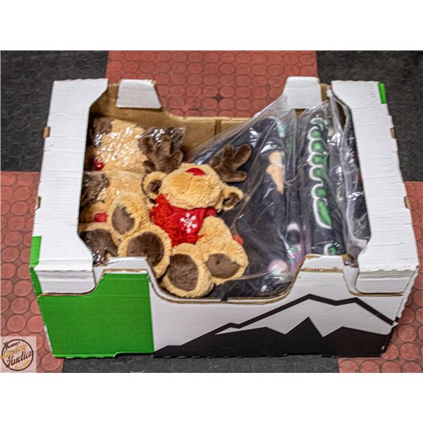 FLAT OF NEW HOLIDAY THEMED ITEMS