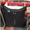 Image 1 : PEDESTAL BATHROOM VANITY H-32" W-13" L-22.5"