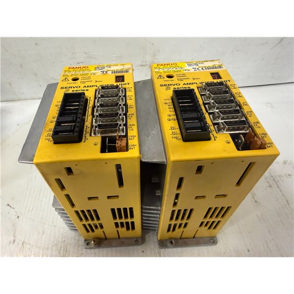 (2) Fanuc #A06B-6093-H152 Servo Amplifier Units