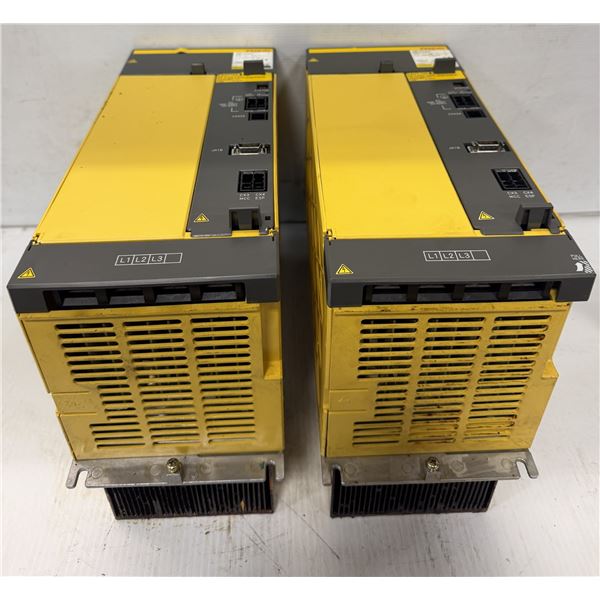 (2) Fanuc #A06B-6110-H026 Power Supply Modules