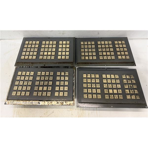 (4) Fanuc #A02B-0236-C241 Operator's Panel