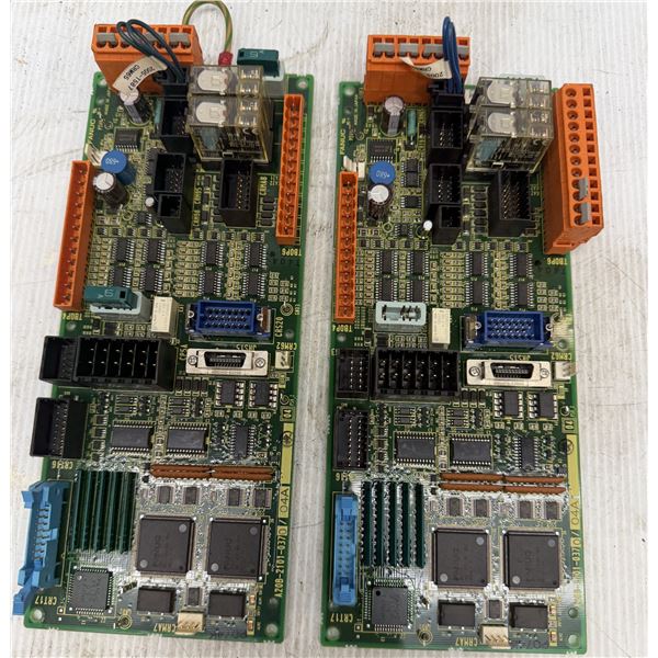 (2) Fanuc #A20B-2101-0370/04A Circuit Boards