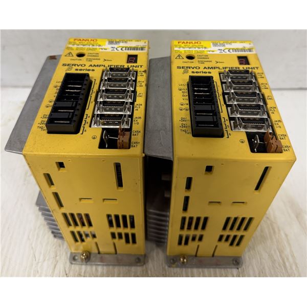 (2) Fanuc #A06B-6093-H152 Servo Amplifier Units