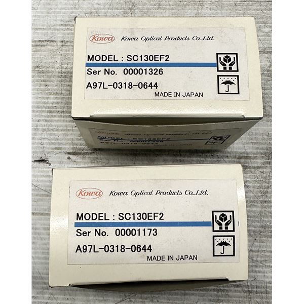 (2) Fanuc #A97L-0318-0644 Model SC130EF2 Lenes