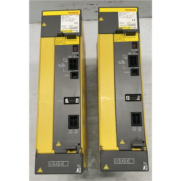 (2) Fanuc #A06B-6110-H011 Power Supplies