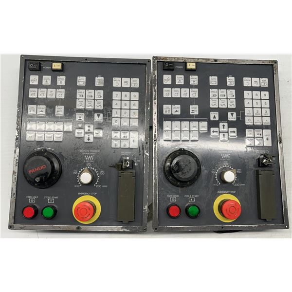 (2) Fanuc #A04B-0078-C222 Operator Panel Units