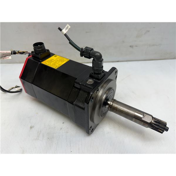 Fanuc #A06B-2238-B605 AC Servo Motor w/ Encoder: A860-2060-T321