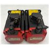Image 2 : (2) Fanuc #A06B-0202-B605#S000 AC Servo Motors w/ Encoders: A860-2010-T341