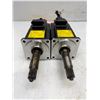 Image 2 : (2) Fanuc #A06B-2215-B605 AC Servo Motors w/ Encoders: A860-2060-T321
