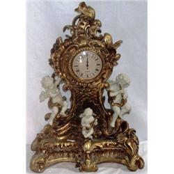 Clock with Cherubs
