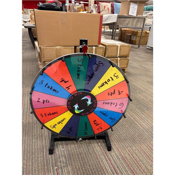 ROUE DES PRIX "SPIN TO WIN" 18"