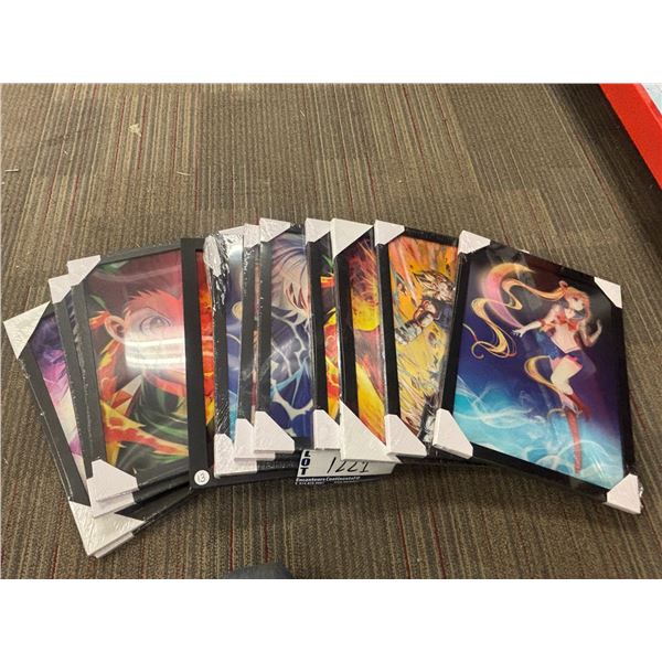 LOT DE 12 CADRES D'IMAGES 3D
