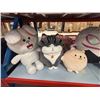 Image 2 : LOT DE 6 PELUCHES ASST