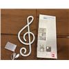 Image 1 : LOT DE 14 LAMPES LED DÉCORATIF MOTIF DE MUSIQUE