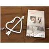 Image 1 : LOT DE 10 LAMPES LED DÉCORATIF MOTIF DE COUER