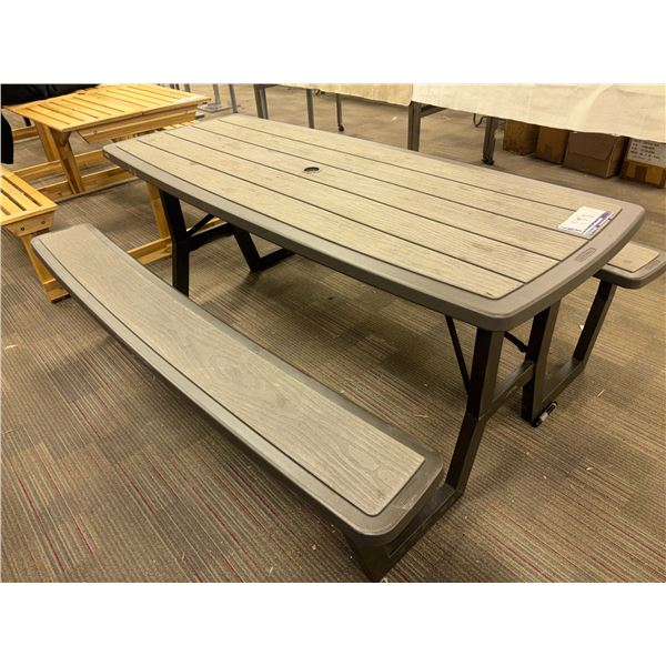 TABLE DE PICNIQUE PLIABLE EN PLASTIQUE LIFETIME