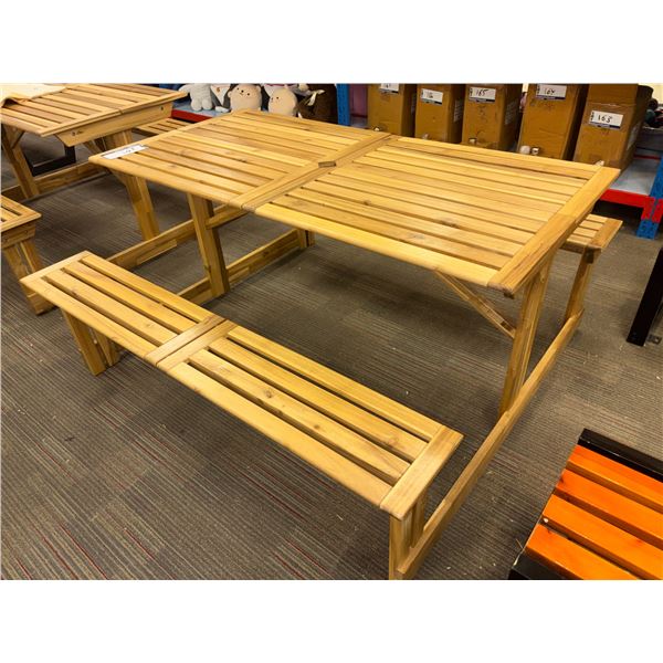 TABLE DE PICNIQUE EN BOIS