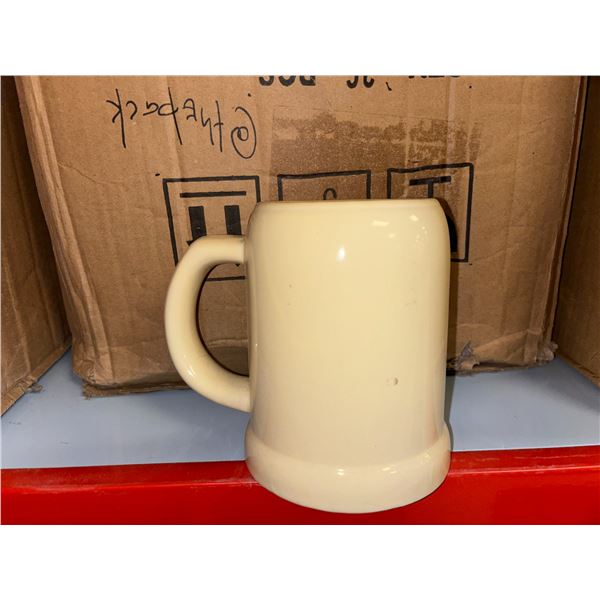LOT DE 34 TASSES JAUNE