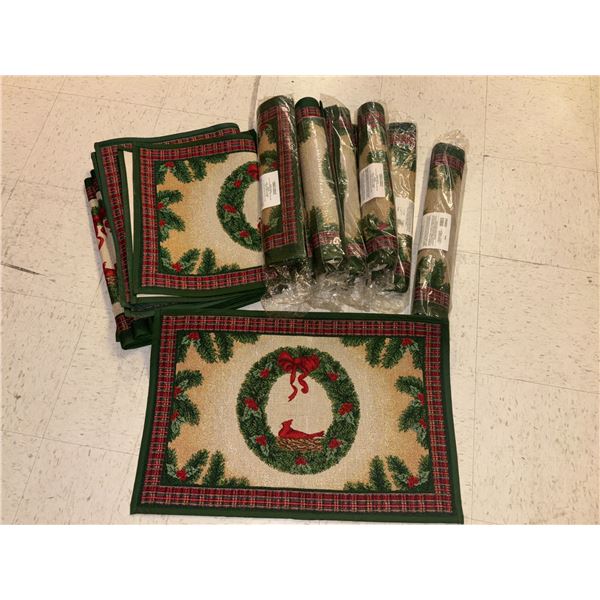 LOT DE 20 TAPIS DE CUISINE ASST