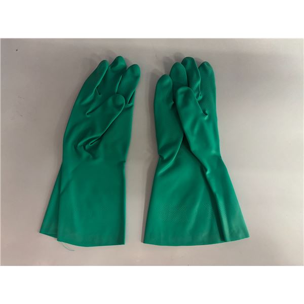 BTE DE 120 PAIRS DE GANTS NITRILE VERT gr:7