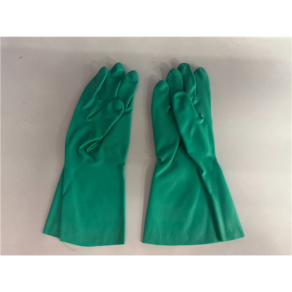 BTE DE 120 PAIRS DE GANTS NITRILE VERT gr:9