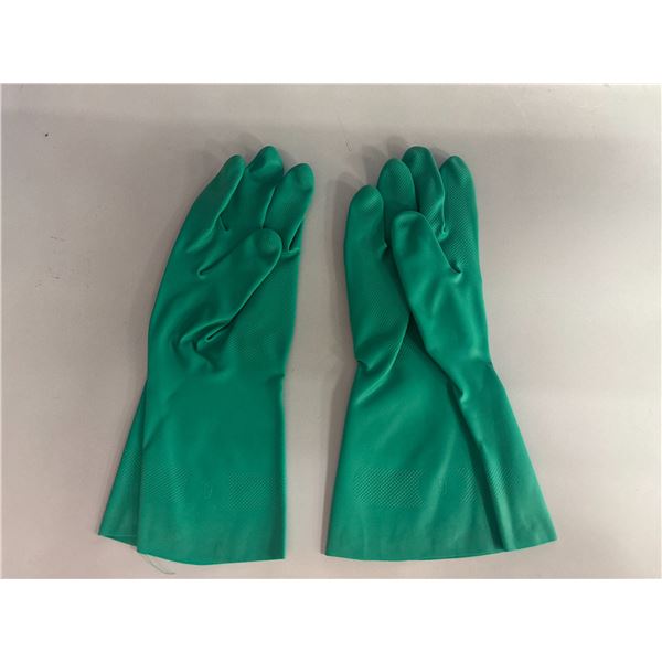 BTE DE 120 PAIRS DE GANTS NITRILE VERT gr:9