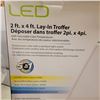 Image 2 : DÉPOSER DANS TROFFER 2'x4' LED 4500 LUMENS 3000-6500K 45w FEIT ELECTRIC