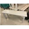 Image 1 : BANC EN BOIS 48"x14"x19"