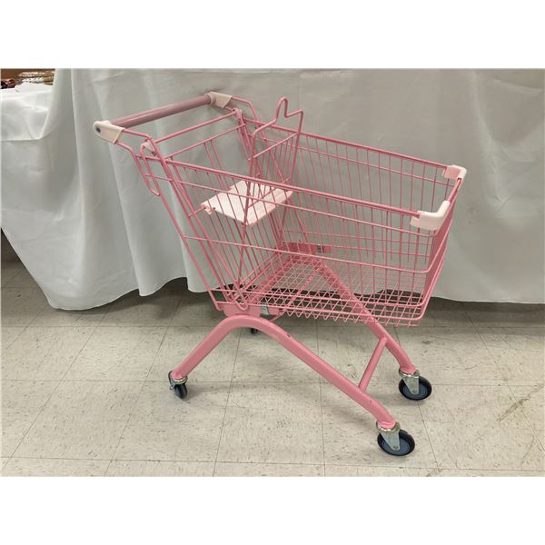 CHARIOT D’ÉPICERIE MEDIUM -ROSE