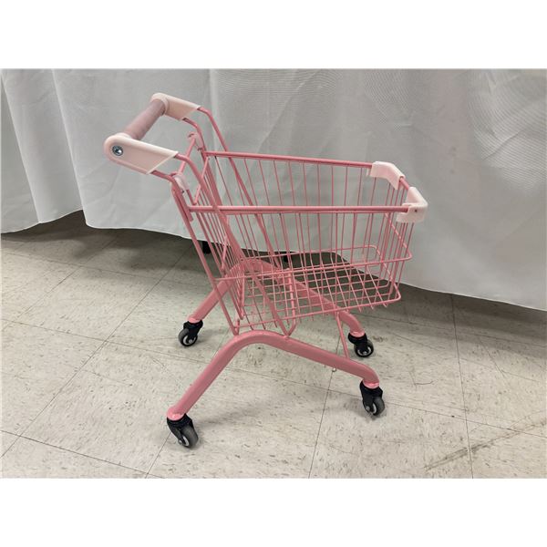 CHARIOT D’ÉPICERIE MINI -ROSE