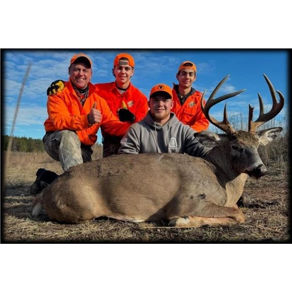 5-DAY NORTHERN WISCONSIN WHITETAIL HUNT - $5,500