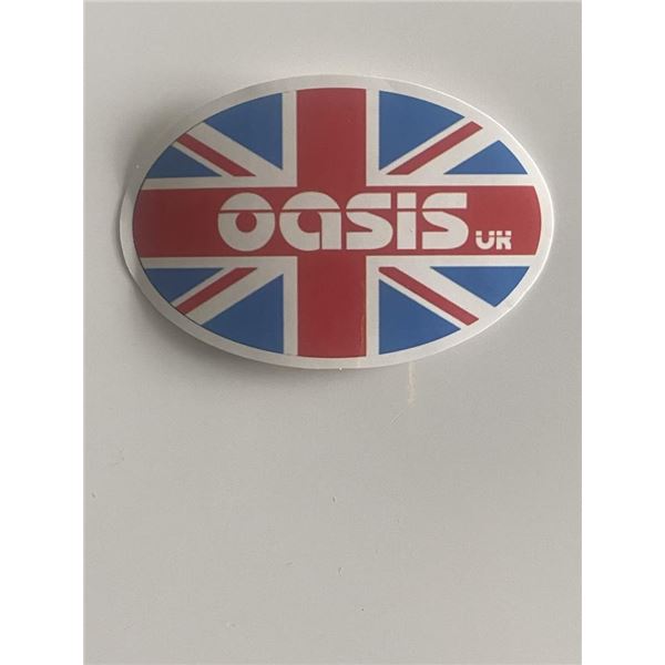 Oasis British Rock UK sticker
