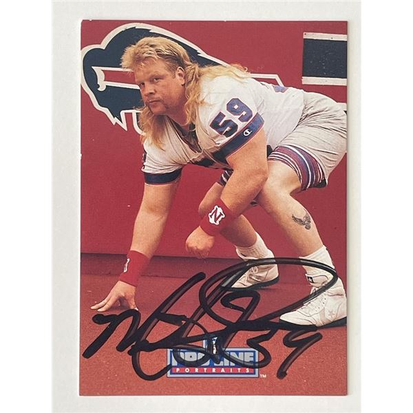 Buffalo Bills Mitch Frerotte 1992 NFL #360 signed trading card
