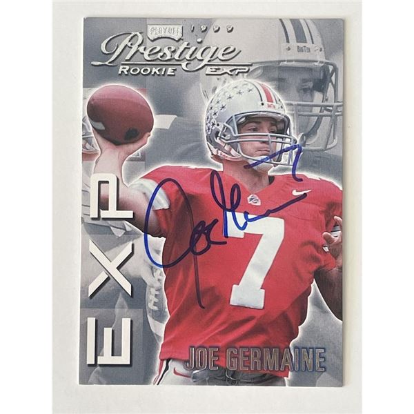 St. Louis Rams Joe Germaine 1999 Playoff #16 signed trading card