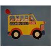Image 1 : Animals in School Bus Art Print