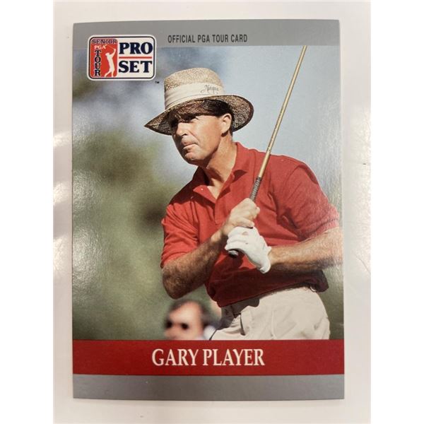 Gary Player Official PGA Tour Card