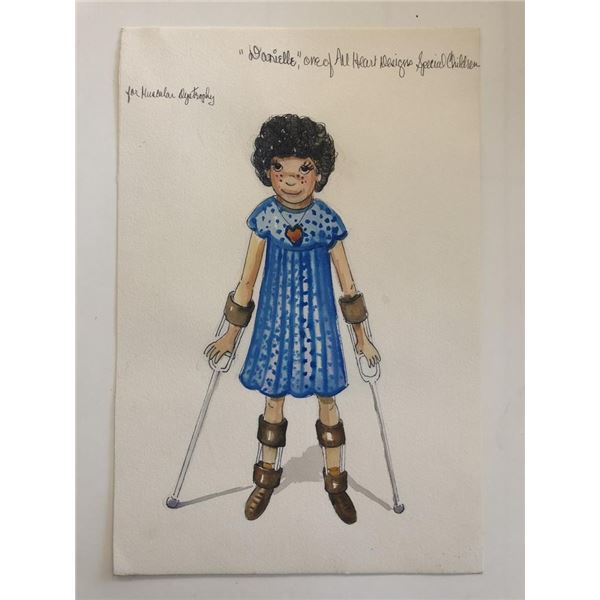 All Heart Designs Special Children Art - Danielle - For Muscular Dystrophy