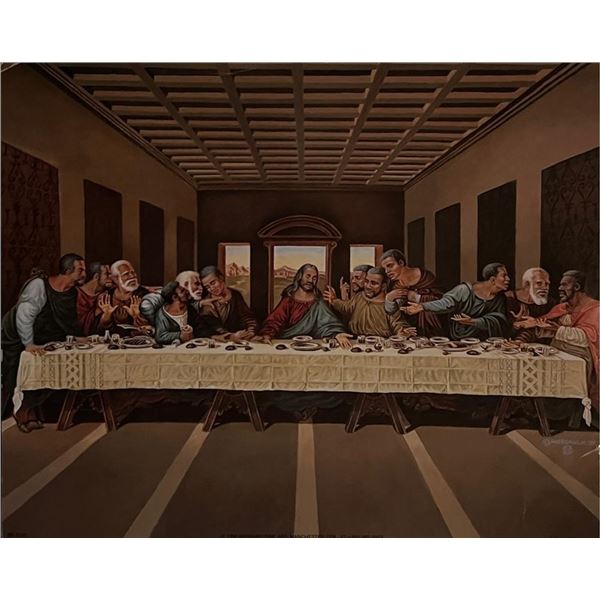 African American The Last Supper Art Print