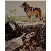 Image 1 : R.S. Parker Wolf Art Print