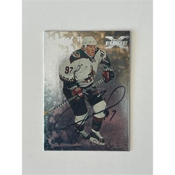 Phoenix Coyotes Jeremy Roenick 1998 In The Game #107 signed trading card