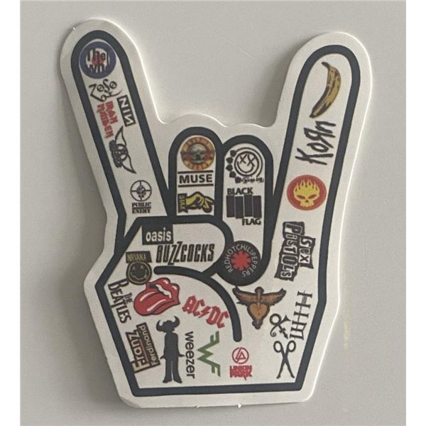 Rock n Roll bands sticker