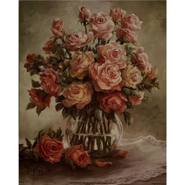French Country Floral Art Print