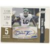 Image 1 : Michigan State Devin Thomas 2008 Sage #A68 signed trading card